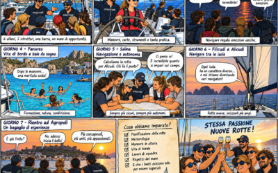 Una settimana in altura tra Agropoli e le Isole Eolie